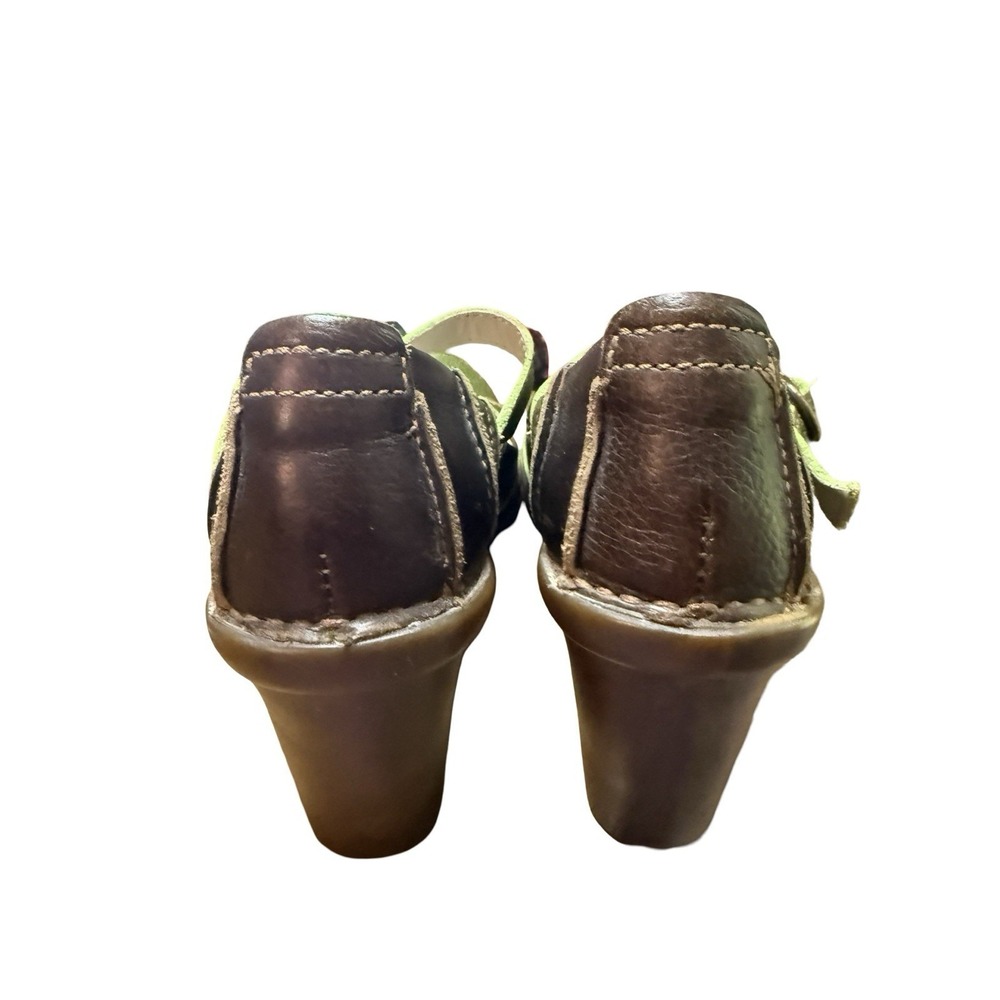El Naturalista Green Leather Pumps EUR 36 womens - Picture 6 of 8